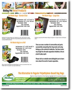 BioBag Pet Retail Sheet