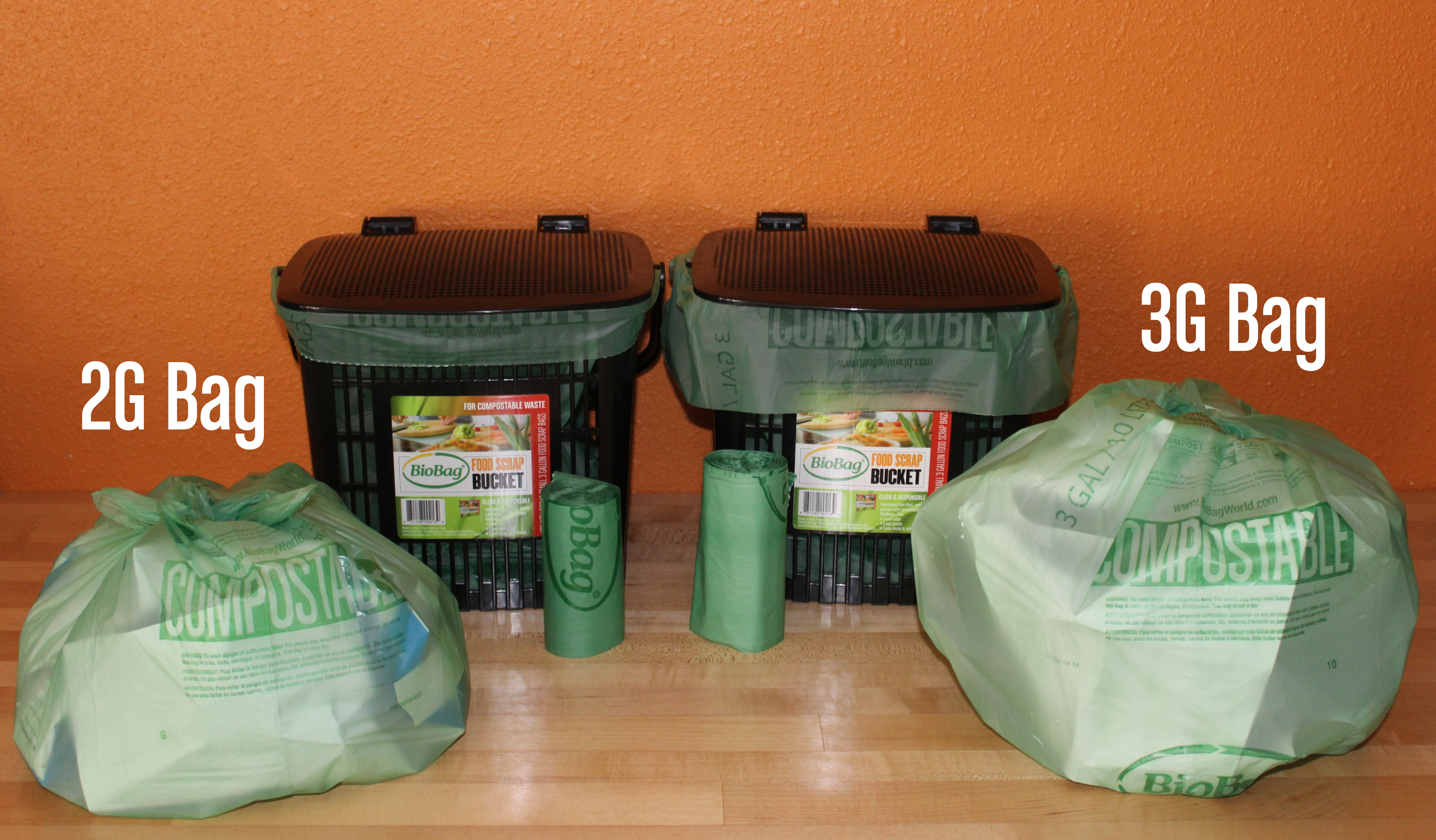 Compostable Trash Bags (3 Gallon)